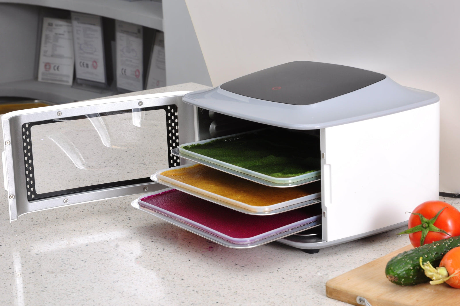 Making Homemade Dried Strawberries in a Septree Dehydrator - Septree