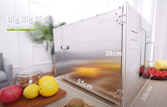 1000W Stainless Steel Dryer, Perfect for Jerky, Fruit, Beef, Herbs - Septree