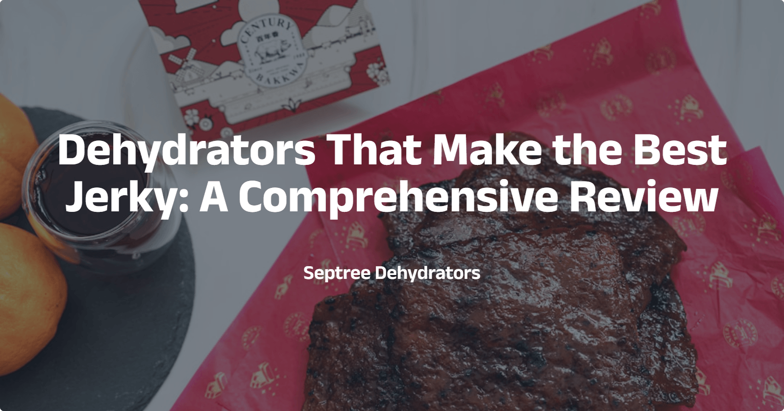 Dehydrators That Make the Best Jerky: A Comprehensive Review - Septree