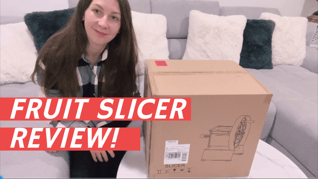 ¿Incluso cortar el tocino o el repollo? Se revela la prueba de Septtree Slicer | ¡Espesor ajustable de 0 mm a 15 mm! 