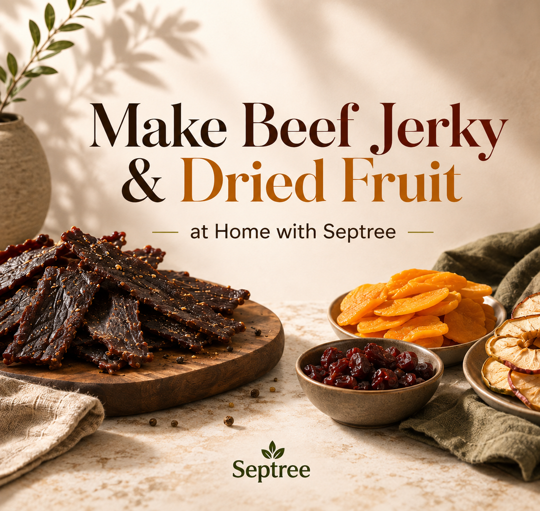 Make Beef Jerky & Dried Fruit at Home with Septree