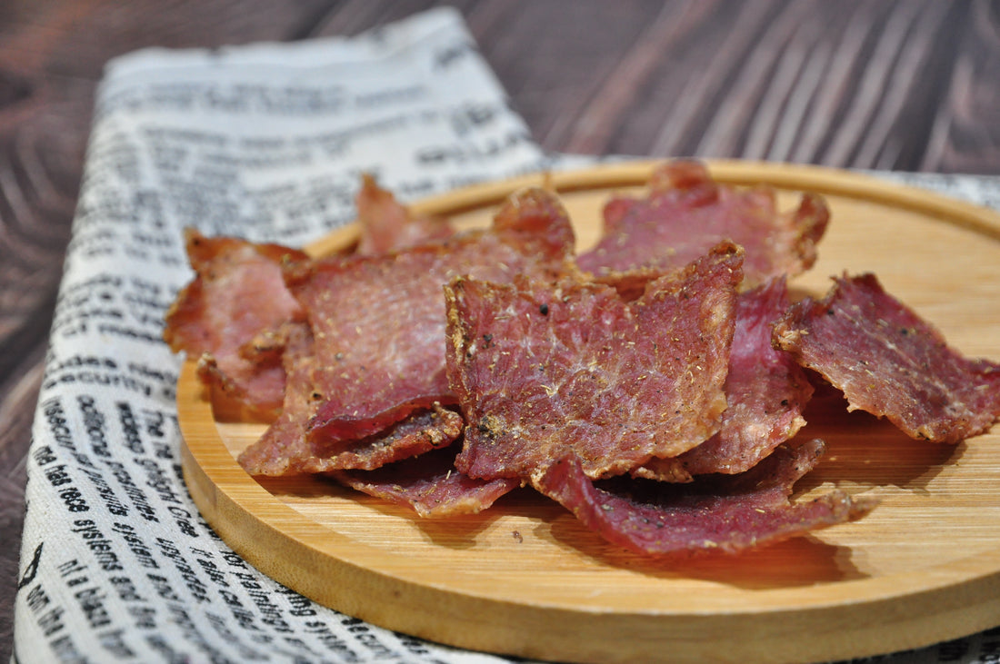 Maple Brown Sugar Pork Jerky