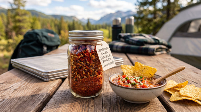 Ultralight Backpacking Dehydrated Salsa Recipe | Septree Dehydrator