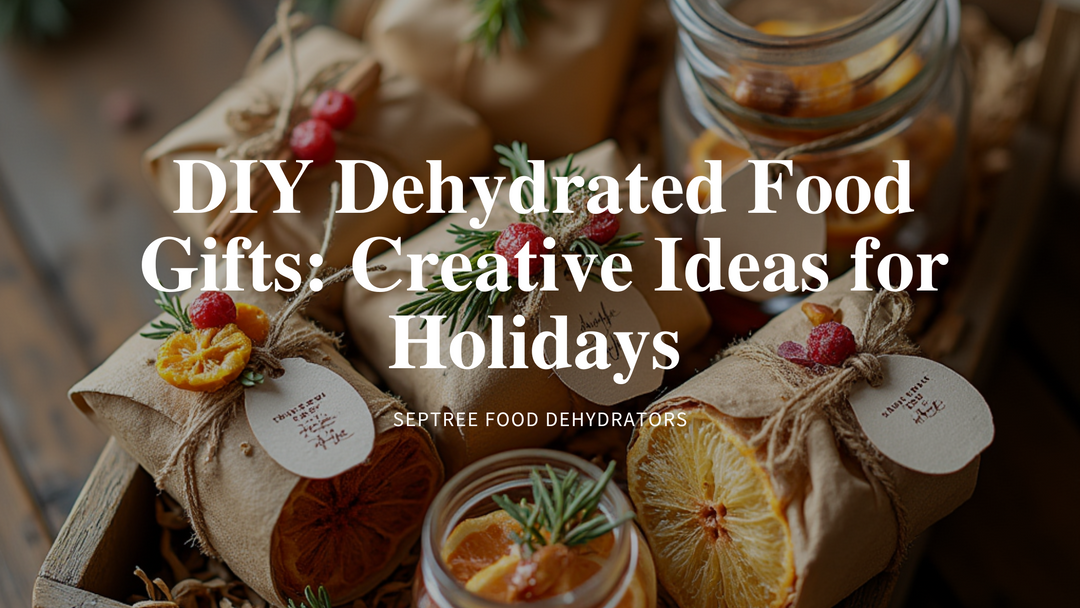DIY Dehydrated Food Gifts: Creative Ideas for Holidays Using a Food Dehydrator