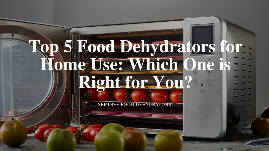 Top 5 Food Dehydrators for Home Use: Which One is Right for You?