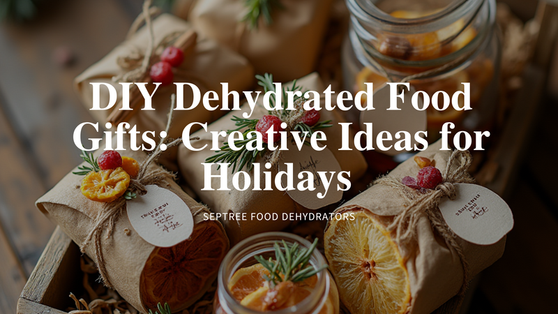 DIY Dehydrated Food Gifts: Creative Ideas for Holidays Using a Food Dehydrator