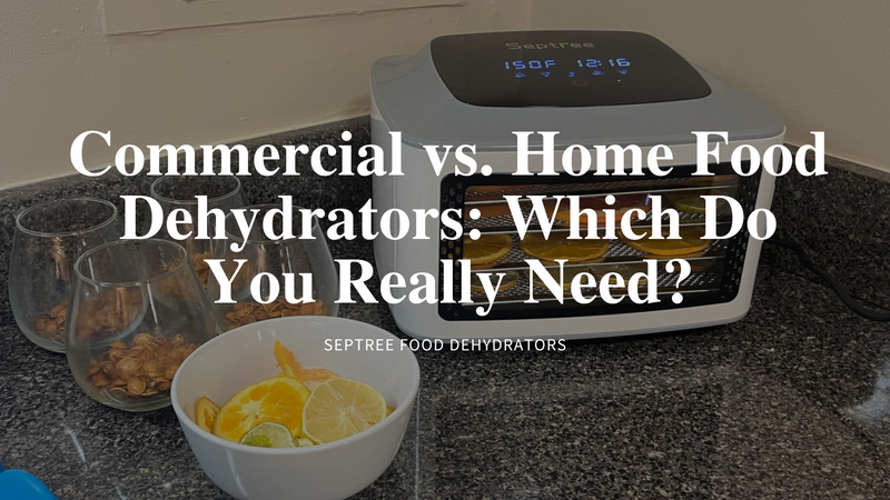 Commercial vs. Home Food Dehydrators: Which Do You Really Need?