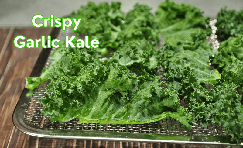 Crispy Garlic Kale