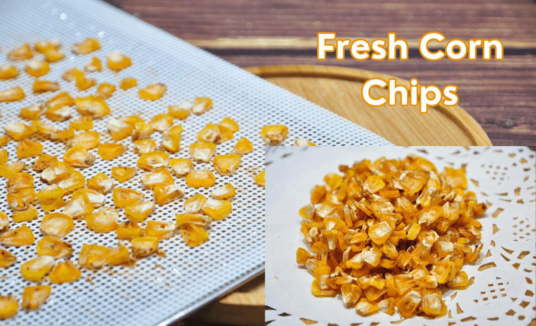 Chips de maíz fresco