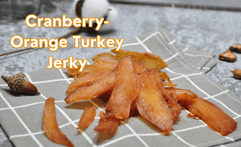 Cranberry-Orange Turkey Jerky