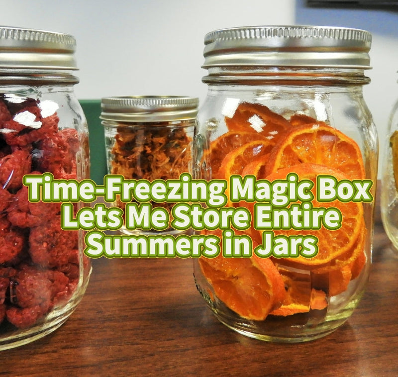 This "Time-Freezing" Magic Box Lets Me Store Entire Summers in Jars