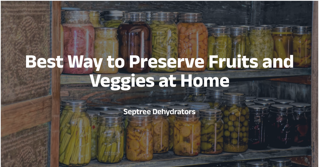 Best Way to Preserve Fruits and Veggies at Home