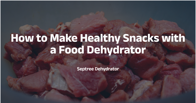 How to Make Healthy Snacks with a Food Dehydrator