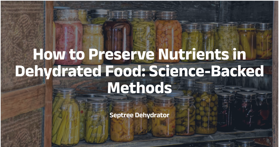 How to Preserve Nutrients in Dehydrated Food: Science-Backed Methods