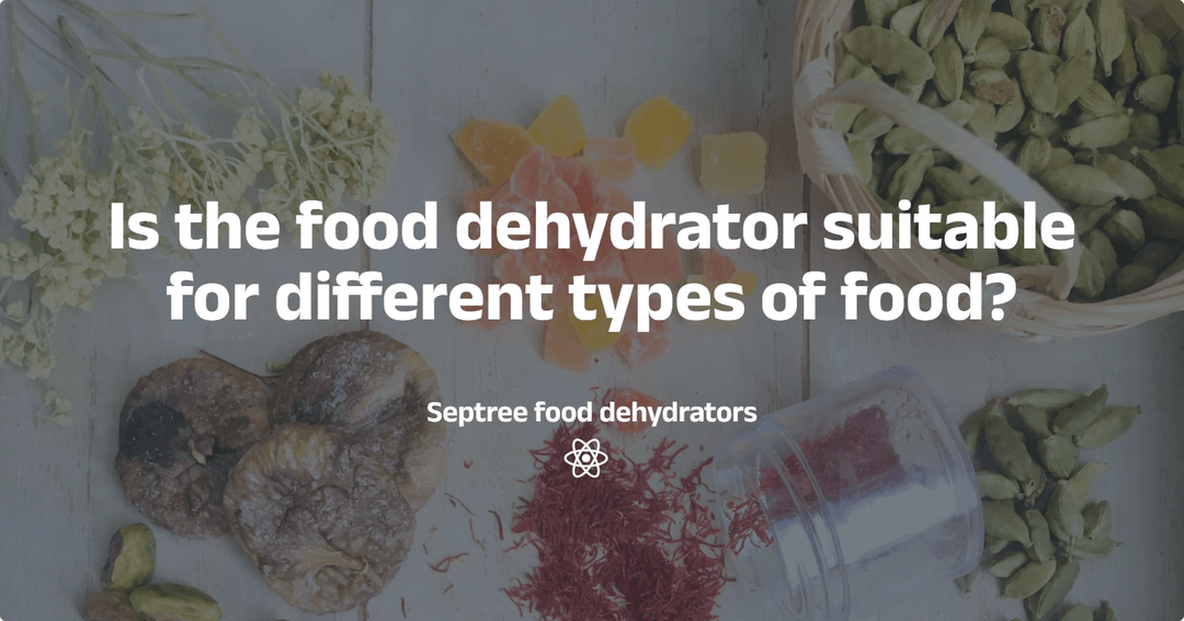 Is the food dehydrator suitable for different types of food?