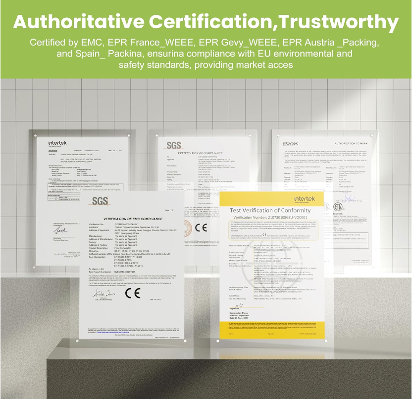 Septree™ 88 Trays Commercial Dehydrator, 7400 Watts - 4 Zone