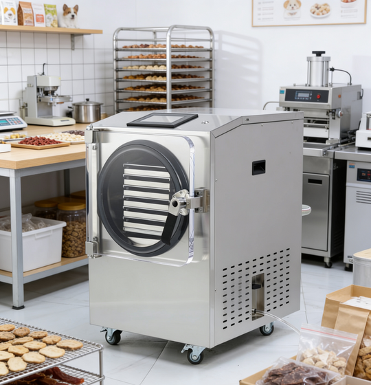 Freeze Dryer Machine for Home Food Preservation, 6-Layer Stainless Steel Trays, 1800w, Touch Screen, Electric Defrost, Fruit Vegetable Processing