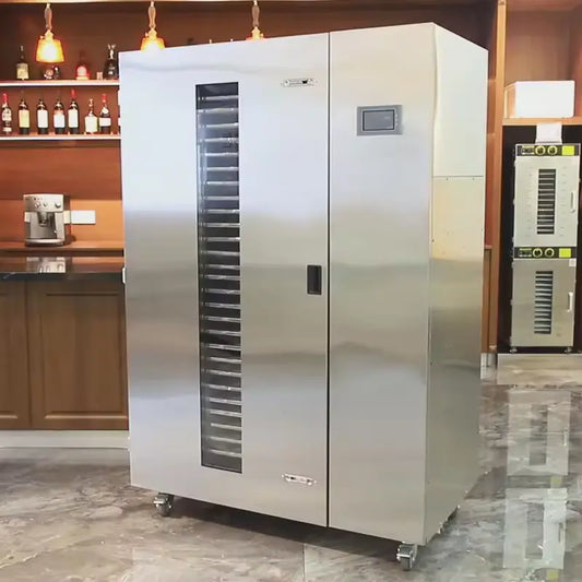 Industrial Fruit Dehydrator Energy Saving Drying Machine Heat Pump Food Dehydrator With 28 trays