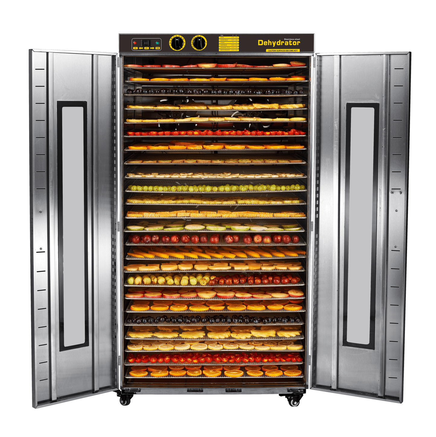 Commercial Dehydrator 24 Trays Industrial Food Dehydrator For Jerky, Large Drying Dehydrator Machine ST-00