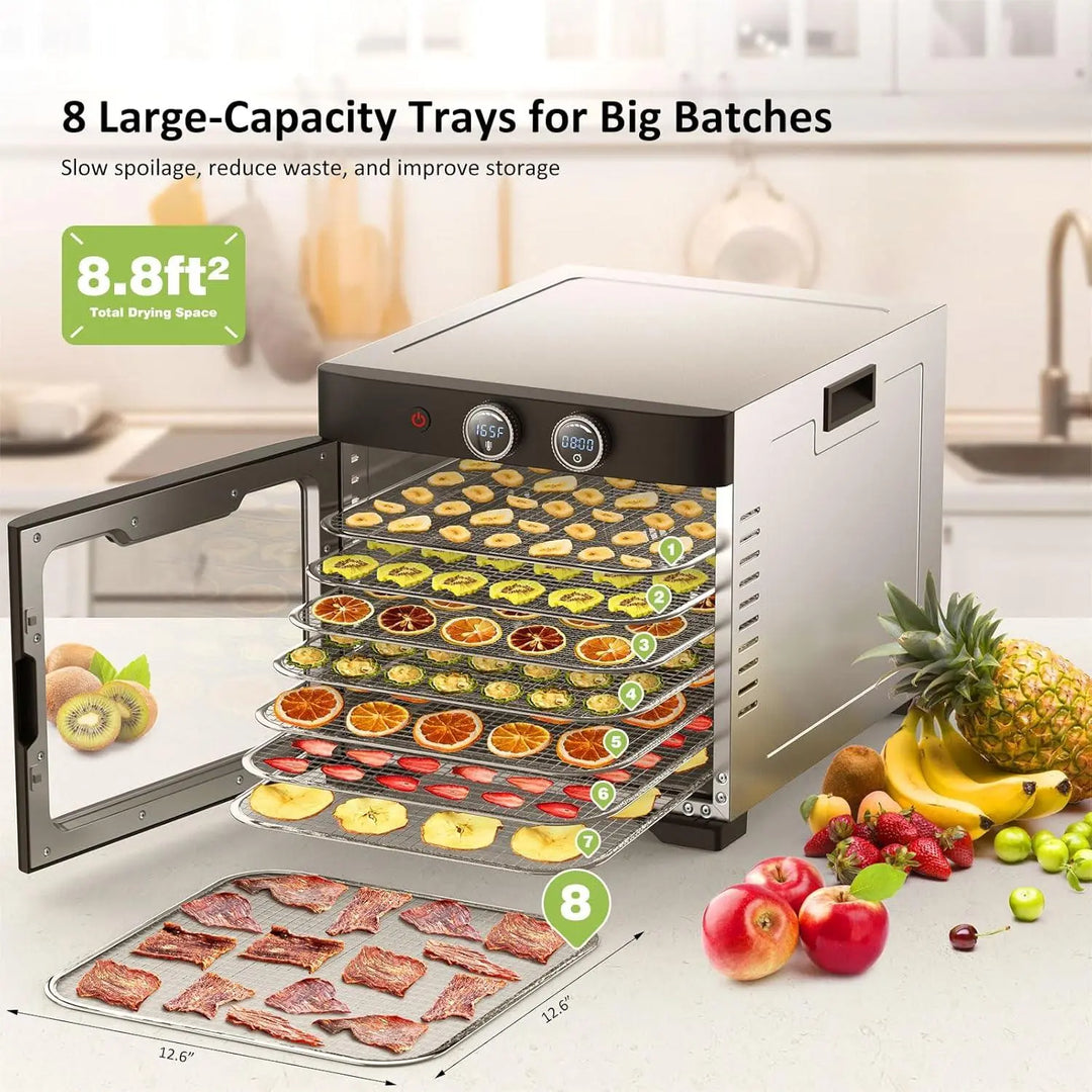 What is the Best Food Dehydrator for Large Batches? Top Picks Reviewed