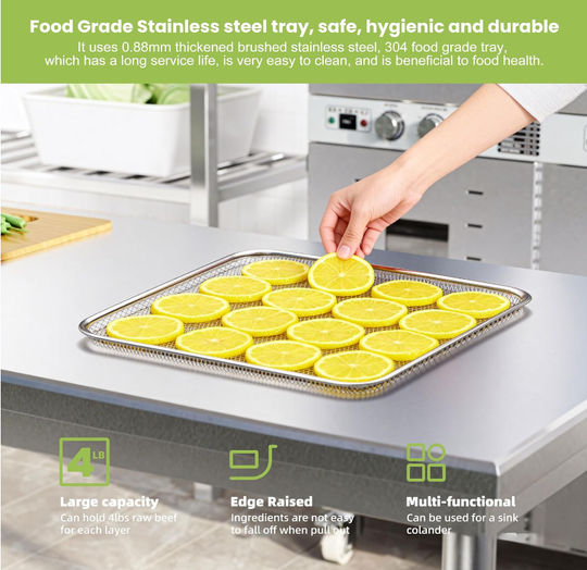 Septree™ 88 Trays Commercial Dehydrator, 7400 Watts - 4 Zone