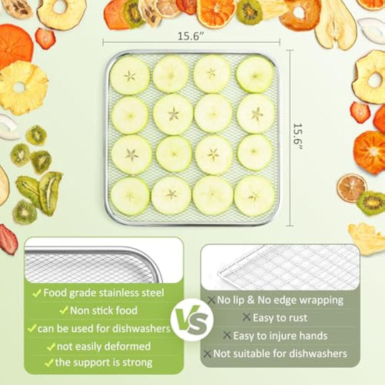 Septree™ 8-Tray Deluxe Food Dehydrator for Jerky, Herbs, Veggies